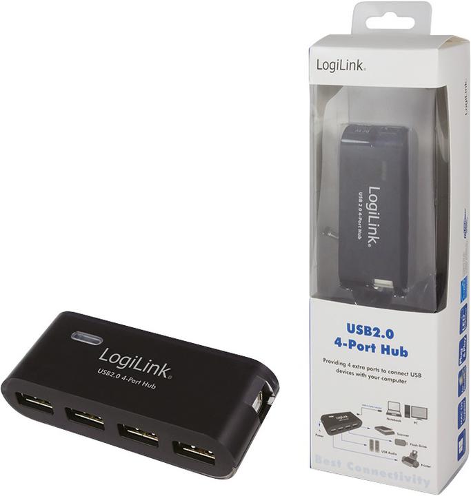 Actual product image LogiLink UA0085 (USB-A, 4 Ports)