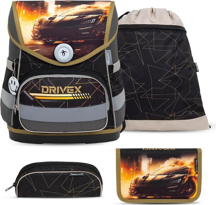 Immagine prodotto Belmil Set di zaini scuola COMPACT Drivex (19 l)