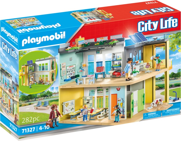 Produktbild Playmobil Grosse Schule (71327, Playmobil City Life)