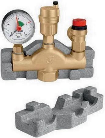 Caleffi Ketelgroep HEIZCAL 1inch IG met isolatie tot 50 kW