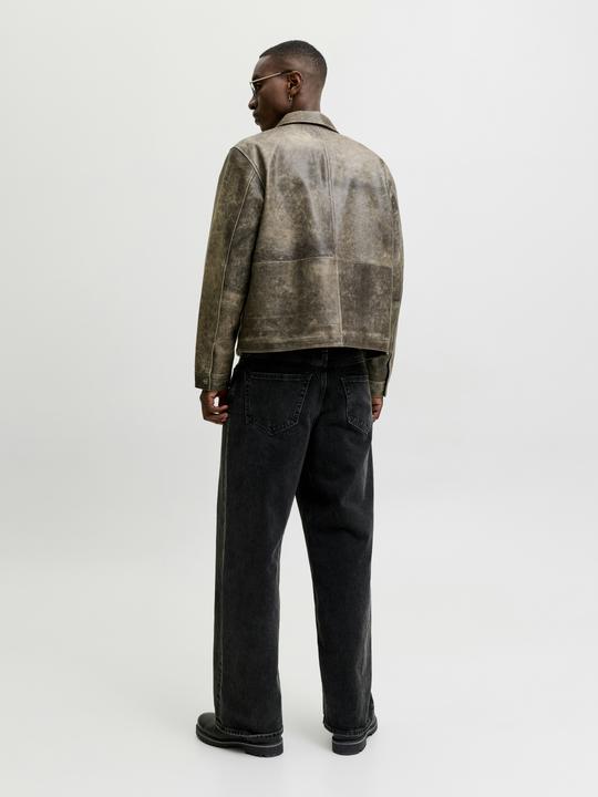 Actual product image Jack & Jones Lederjacke Lederjacke (M)