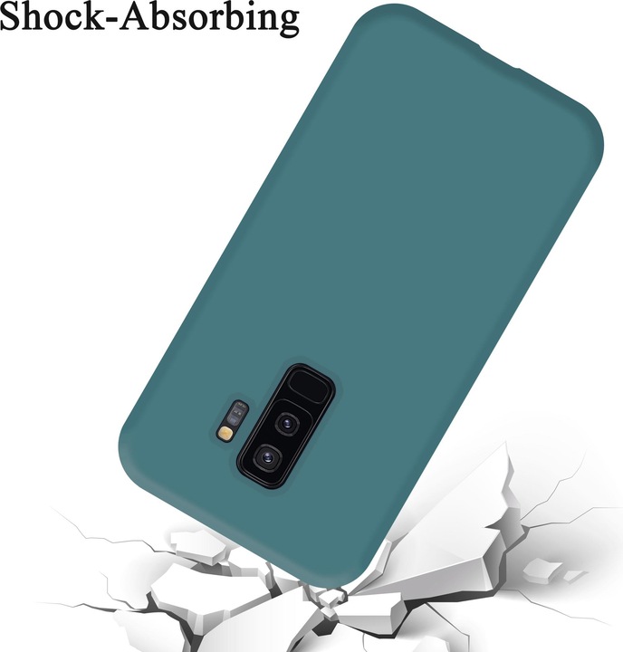 Immagine prodotto Cadorabo Copertura della cassa del silicone liquido TPU (Samsung Galaxy S9+)