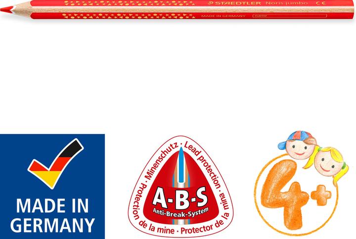 Produktbild Staedtler Noris Jumbo (Mehrfarbig, 12 x)