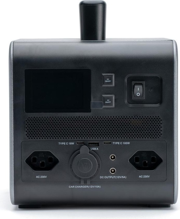 Produktbild Voltima MagicBox 5 Powerstation 500W 512Wh Reine Sinuswelle 230V Lithiumbatterie 20Ah 25,6V (512 Wh, 8.50 kg)