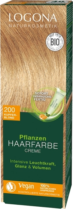 Immagine prodotto Logona Crema colorante per capelli vegetale (200 biondo rame)