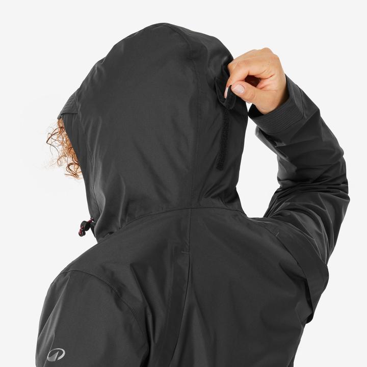 Immagine prodotto Quechua Wanderjacke Damen wasserdicht - NH500 schwarz (L)