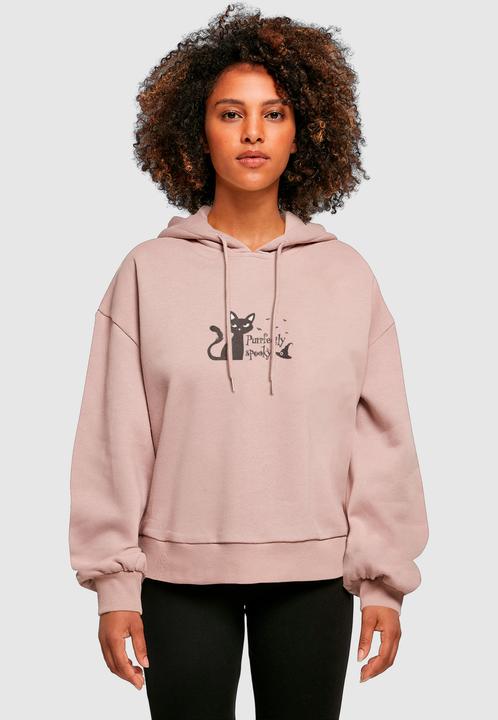 Produktbild Merchcode Ladies Halloween - Purrfectly Spooky Hoody - 175501 (S)