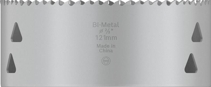 Produktbild Bosch Professional Zubehör PRO Multi Material Lochsäge, 121 mm, mit Gewinde (121 mm)