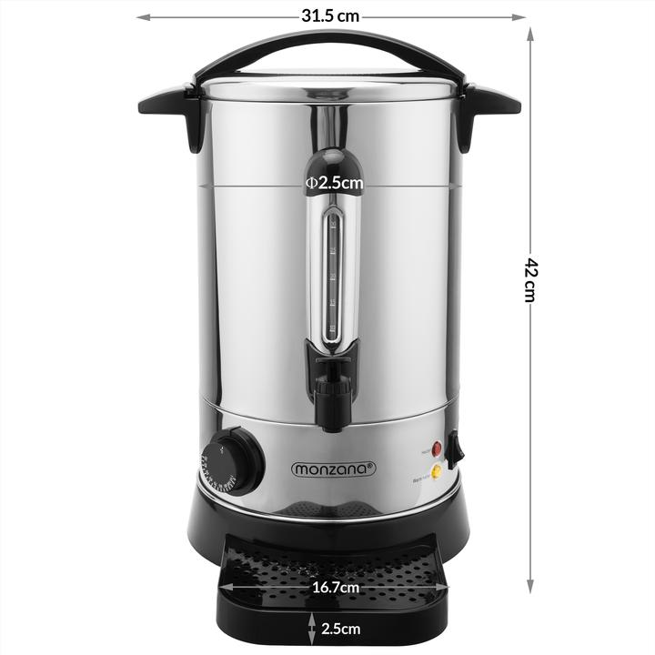Image du produit Monzana Cuiseur à vin en acier inoxydable