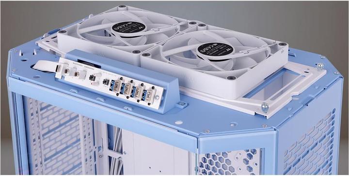 Image du produit Thermaltake The Tower 600 Hydrangea Blue (ATX, Mini-ITX, mATX)