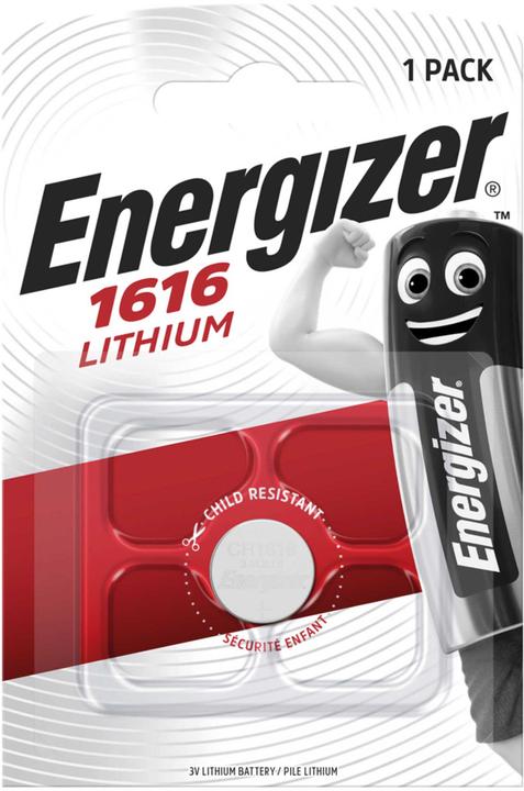 Produktbild Energizer CR1616 Lithium (1 Stk., CR1616, 60 mAh)