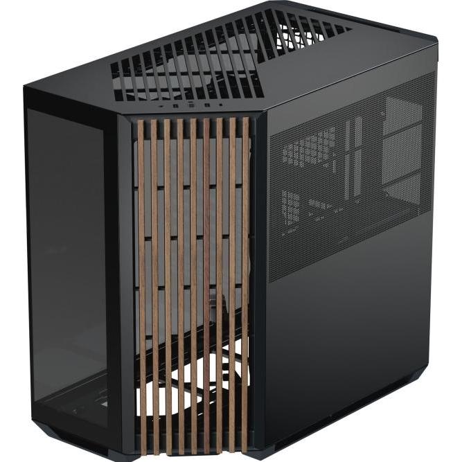 APNX V1-W-BK-v1 (mATX, Mini-ITX), PC Gehäuse, Schwarz