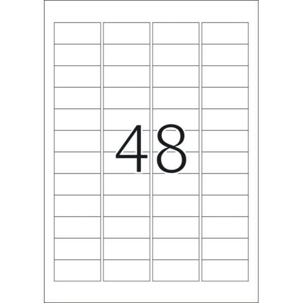 Actual product image Herma Universal labels A4