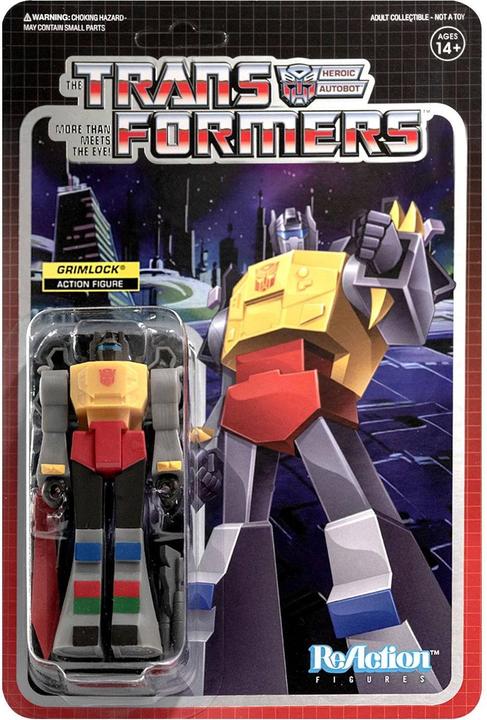 Image du produit Super7 Transformers ReAction Figurine Wave 2 Grimlock 10 cm