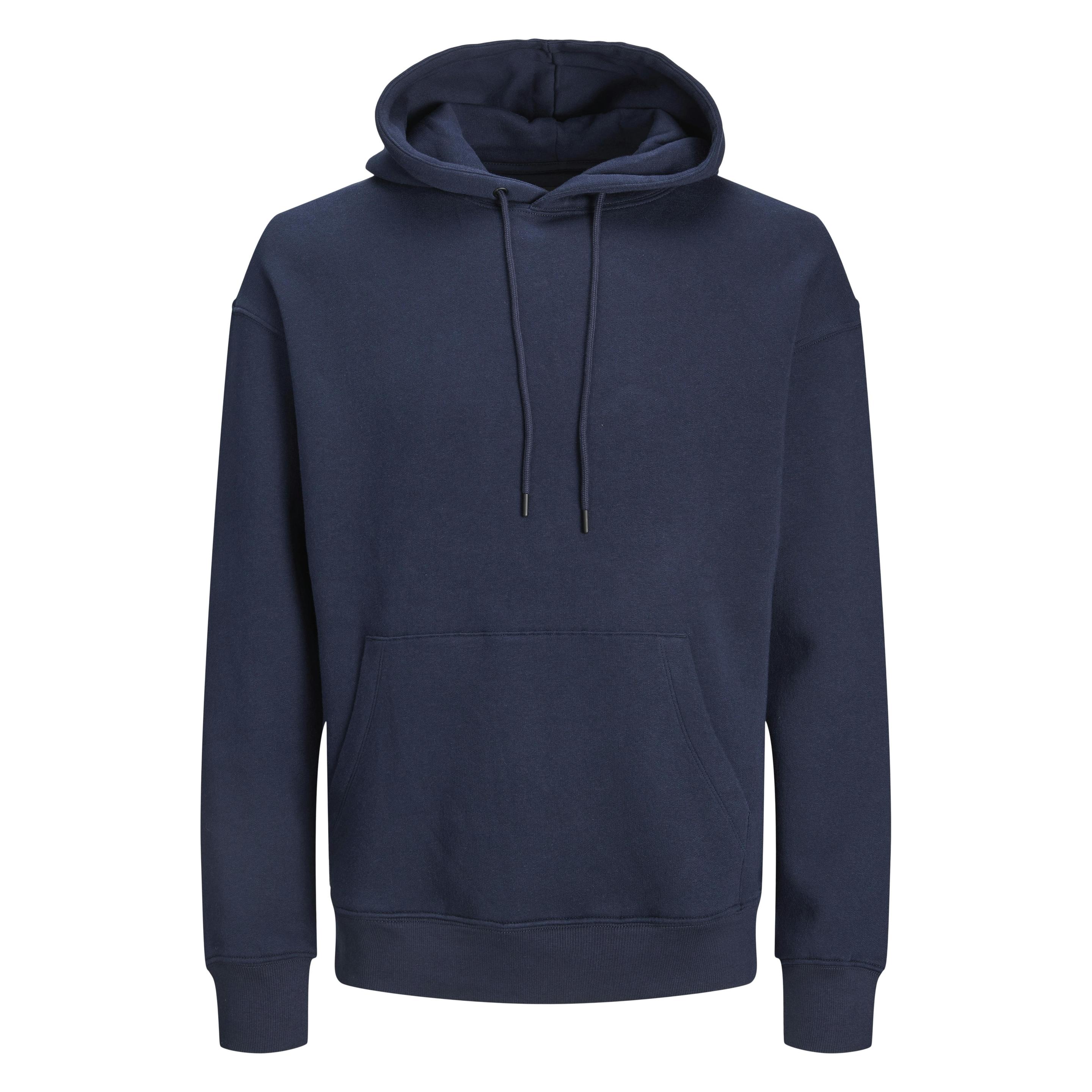 Jack & Jones, Herren, Pullover, Sweat Plus Size Hoodie, Blau, (6XL)