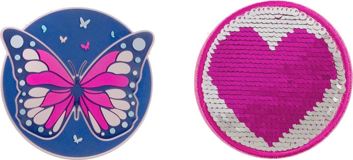 Produktbild Schneiders Badges Butterfly + Heart, 2 Stück (Zusätzliche Polsterung)