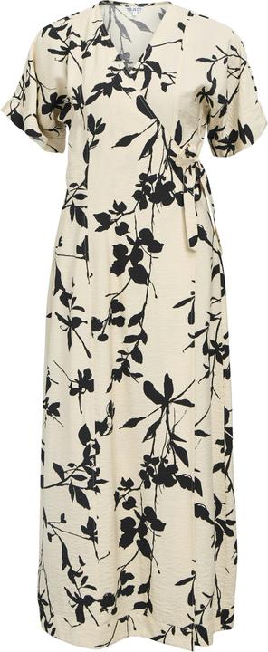 Image du produit Object Kurzärmeliges Wickel Maxikleid (40)