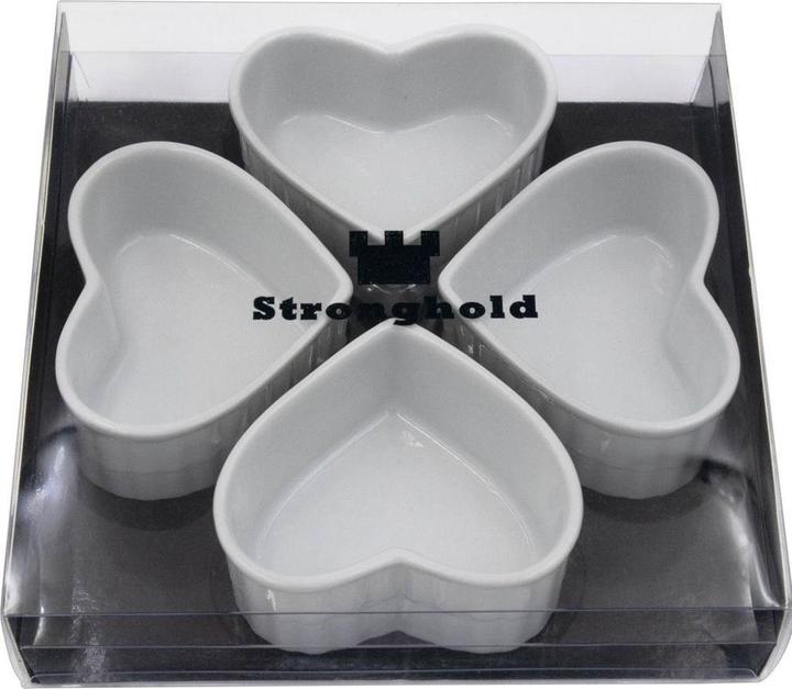 Actual product image Stronghold Small porcelain ramekins, 4pcs. (4 x)