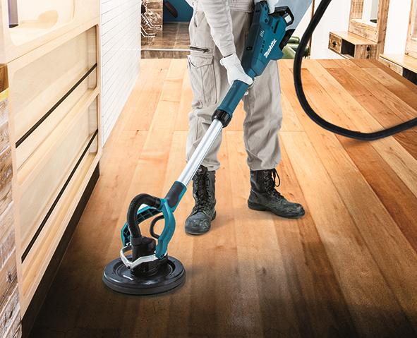 Actual product image Makita DSL801ZU long neck grinder (Long-neck sander)