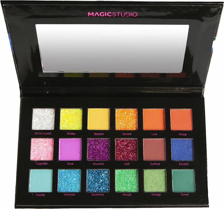 Actual product image IDC Institute Idc Magic Studio Neon Palette 18 Eyeshad