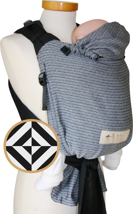 Actual product image Storchenwiege BabyCarrier with waist belt buckle
