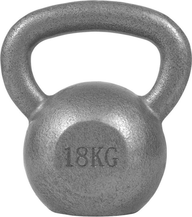 Image du produit Gorilla Sports Kettlebell en fonte (1 x 16 kg, 1 x 12 kg)