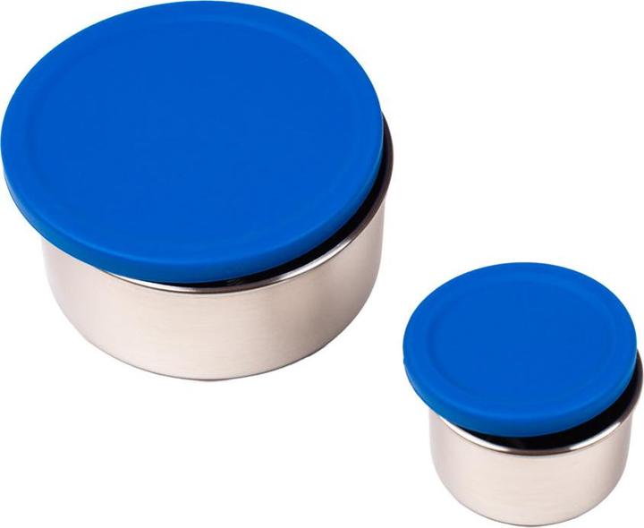 Produktbild Tembo Edelstahl Snack Pod 2er Set Blau