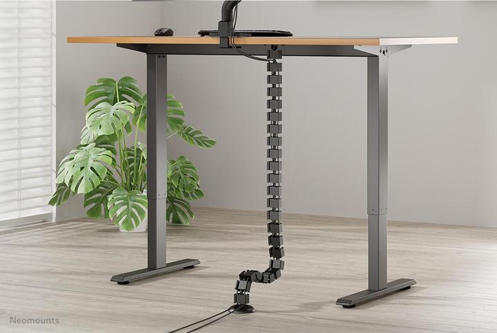 Produktbild Neomounts Kabelkanal flexibel schwarz/Schraubbefestigung (Kabelkanal, 130 cm)