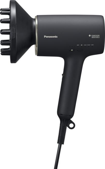 Productafbeelding Panasonic MPN EH-NA0J-N825 Nanoe haardroger, 3 snelheidsstanden, 4 temperatuurstanden, zwart (1600 W)