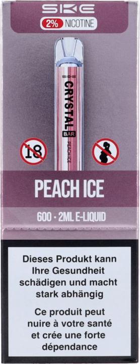 Actual product image SKE Crystal on the go - Peach Ice (Freshness)