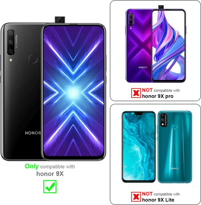 Actual product image Cadorabo Book Classy Style Cover (Honor 9X)