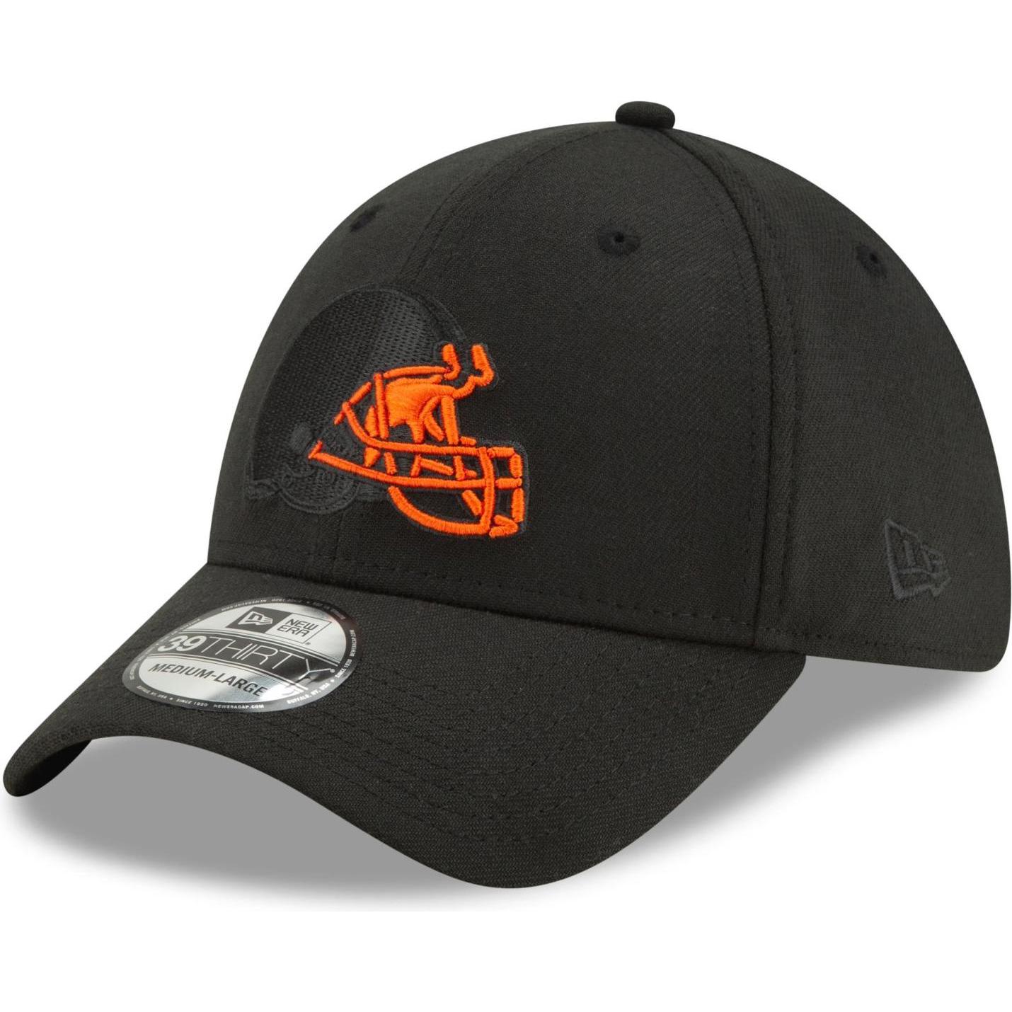 New Era, Herren, Cap, 39Thirty Stretchfit NFL Elements 2.0, Schwarz, (XS)
