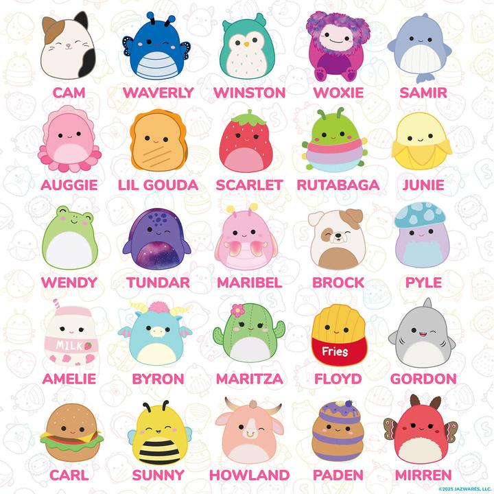 Produktbild Squishmallows - Eraser Set 25 Pcs - (333-231675)