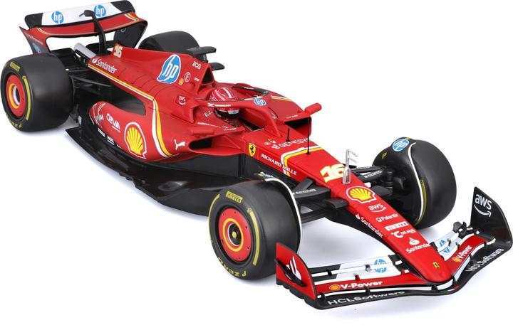 Actual product image Bburago Ferrari F1 SF-24 1/18 Leclerc 2024