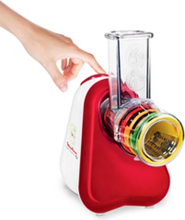 Actual product image Moulinex Fresh Express + chopper (DJ756G), red/white