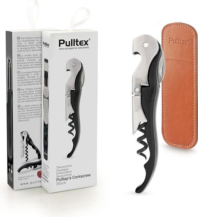 Productafbeelding Pulltex Klassieke kleur Zwart (Kurkentrekker)