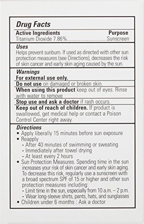 Nutritional values and ingredients 3Lab Moisturizer (#02 Medium)