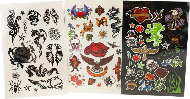 Produktbild Toi-Toys Tattoo-Aufkleber mit Glow in the Dark