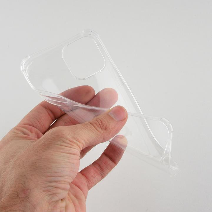 Produktbild PhoneLook Hülle Gummi Gel Bumper mit extra Schutz für Ecken Antischock (Apple iPhone 12 Pro Max)