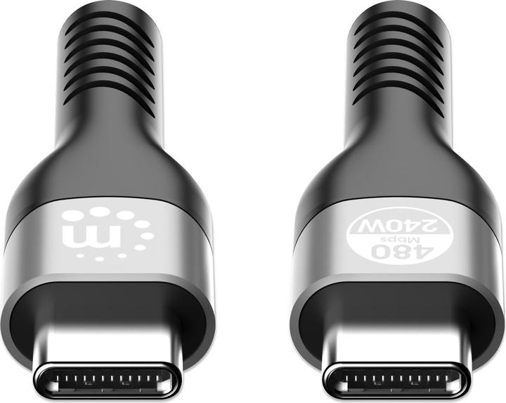 Actual product image Manhattan USB 2.0 Type C EPR Charging Cable 240 W / PD 3.1 (2 m, USB 2.0, 240 W)