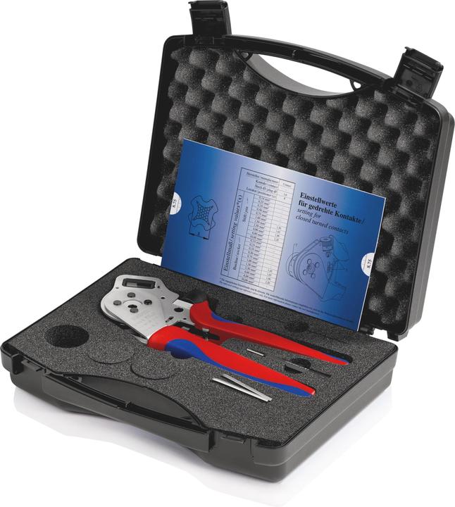 Produktbild Knipex Vierdornpresszange für gedrehte Kontakte (250 mm)