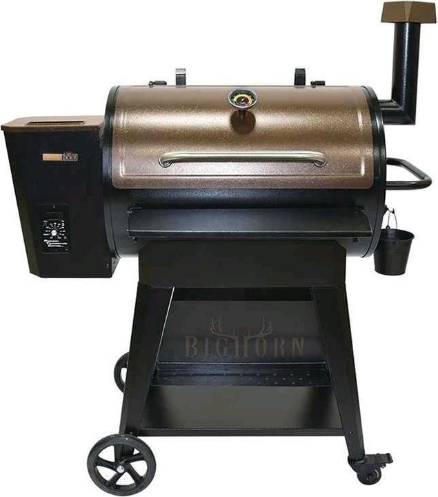 Immagine prodotto Royal Food RFPB 3570 Griglia a pellet con griglia in acciaio inox Superficie di cottura 72x49 cm