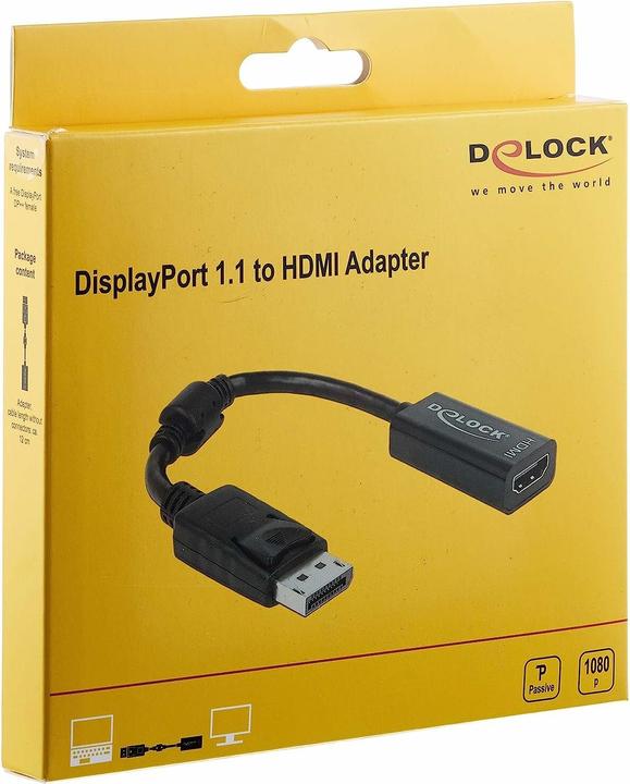 Image du produit Delock DP à (HDMI, 12 cm)