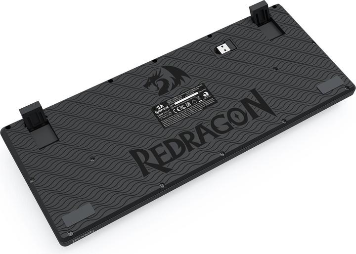 Actual product image Redragon K516RGB-PRO SHIVA PRO 87 (Eng. Int., Cable, Wireless)