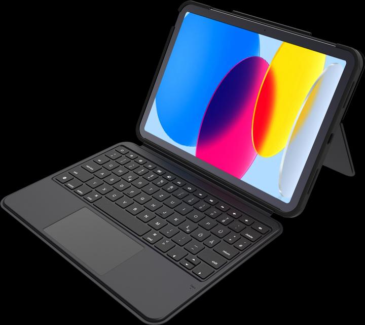 Produktbild Deqster Smart Combo Touch Keyboard iPad 10.9", Apple smart connector, Deutsches Layout (QWERTZ) (DE, IPad 10.9")