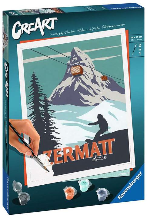 Actual product image Ravensburger CreArt Zermatt