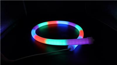 Immagine prodotto EB Troller LED-Lichtschlauch neon 24VDC SPI RGB 19W/m 65lm (RGB, 500 cm, Esterno)