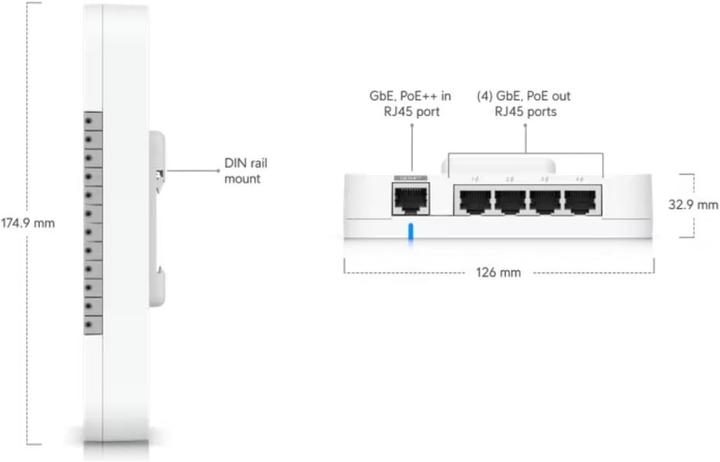 Productafbeelding Ubiquiti unifi access hub - toegangscontrole
