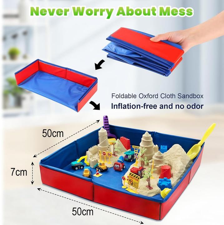 Produktbild The Toy Company Faltbarer Sandkasten 50x50cm