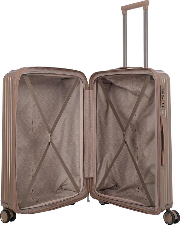 Image du produit Travelite Paros Trolley M erweiterbar, 63 l, Braun (63 l)
